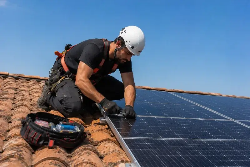Maintenance et monitoring de panneaux solaires à Cadillac-sur-Garonne